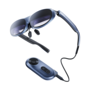 Rokid Max+Station 若琪智能AR眼镜 便携高清3D巨幕游戏观影 直连ROG掌机 手机电脑投屏非VR眼镜一体机