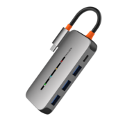 联想（lenovo）异能者Type-c扩展坞拓展坞USB-C转HDMI分线器Macbook手机4k投屏华为苹果电脑五合一转换器
