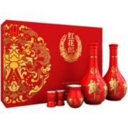 4日0点：LANGJIU 郎酒 红花郎10 53%vol 酱香型白酒 500ml*2瓶 礼盒装