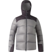 迪卡侬（DECATHLON）羽绒服男女户外短款零下加厚外套面包服蓬松FOR1 MT900 男款-铅灰色 L