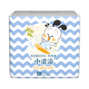 巴布豆(BOBDOG)小波浪薄柔亲肤学步裤L66片(9-14KG)大码婴儿尿不湿