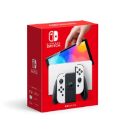 Nintendo 任天堂 Switch NS掌上游戏机 OLED主机 日版白色 续航加强版