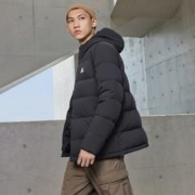 adidas 阿迪达斯 男子户外系列 HELIONIC HO JKT 运动 羽绒服 HG8751 L码