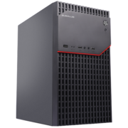 大水牛（BUBALUS）风睿U2 商务办公台式电脑家用主机机箱（支持M-ATX/ITX/电源上置/3风扇位）