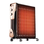 Midea 美的 取暖器/电热油汀/加热电暖器/立式电暖气片/加热器家用大面积加湿恒温 NY2513-16JW