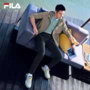 FILA 斐乐 轻薄外套男2023秋季新款简约商务休闲男装