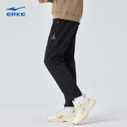 ERKE 鸿星尔克 男款加绒加厚运动长裤 51222302106