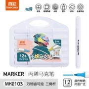 truecolor 真彩 丙烯马克笔 12色