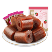 华味亨 铁山楂300g/袋 蜜饯果干 山楂卷怀旧零食