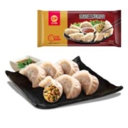 需入会：正大 水饺蒸饺 早餐 菌菇三鲜煎饺 速冻饺子 460g 20只 *9件