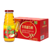 优珍 苹果醋 果汁饮料 330ml*15瓶 螺旋瓶 中秋节日礼盒装 整箱装饮品