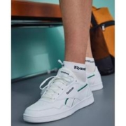 10日20点：Reebok 锐步 官方女TECHQUE T复古百搭运动休闲小白鞋板鞋GX8912