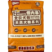 倍内菲的经典系列，家里有金毛，拉布拉多狗狗的不如就选它，一共有12kg