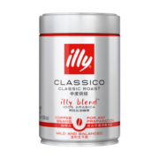 ILLY意利（illy）咖啡豆（中度烘焙）阿拉比卡意式黑咖啡 罐装250g