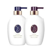 KUYURA 可悠然 沐浴露香味持久奢宠美肌沐浴乳套装沐浴液 宁澄400ml+蜜恋400ml