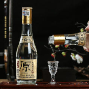 金杏 杏花村白酒粮食酒53度高粱原浆高度清香型固态纯粮半斤装