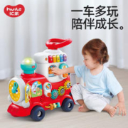 汇乐玩具 多功能早教益智玩具四合一智趣小火车儿童玩具1-3岁男孩女孩礼物 D8990汇乐多功能小火车
