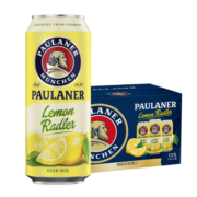 保拉纳（PAULANER）柠檬味精酿果啤500ml*12罐装 礼盒装 德国原装进口