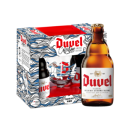 督威（DuveL） 精酿啤酒 收藏家系列礼盒 限量款 330ml*4瓶+1个艺术杯
