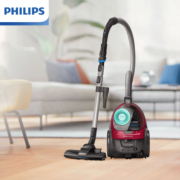 飞利浦（PHILIPS） 吸尘器家用有线小型大吸力卧式手持大功率强力除螨吸猫毛地毯吸尘吸灰FC8632 FC8632