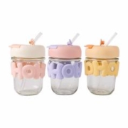 天降仅1.9元 高颜值双饮吸管杯350ml