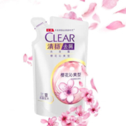 清扬（CLEAR）洗发露 净爽去屑樱花持久留香 200g*4【共4袋】(新老包装随机发货)