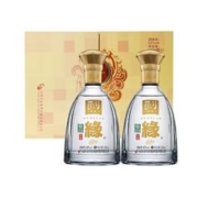今世缘 国缘双开对开42度浓香型白酒中秋送礼500ml*2礼盒装