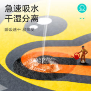 DAJIANG 大江 正版小黄鸭浴室地垫卫生间门口吸水脚垫家用洗手间浴室防滑垫
