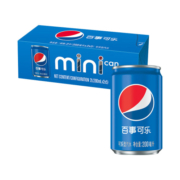 百事可乐原味汽水碳酸饮料200ml*10迷你罐整箱装饮品