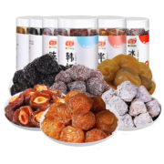 佳宝韩话梅陈皮梅半边梅杨梅干情人梅子青梅西梅蜜饯果脯罐装零食