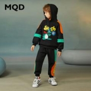 MQD 马骑顿 男童加厚保暖运动两件套