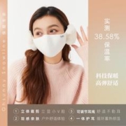 OhSunny 秋冬抗风防寒UPF50+毛绒护耳保暖口罩