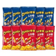 Cheetos 奇多 玉米棒 火鸡味50g*5包+牛排味50g*5包