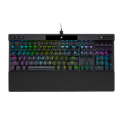 美商海盗船 (USCORSAIR) K70 RGB PRO 机械键盘 游戏键盘 全尺寸 8000Hz 竞技模式 铝框体 黑色 樱桃茶轴
