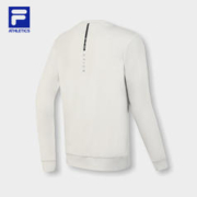 FILA 斐乐 官方男子针织套头衫2023冬季新款简约圆领健身运动卫衣