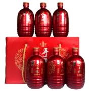 塔牌 绍兴黄酒花雕酒手工酿八年陈 整箱礼盒装480ml*6瓶