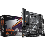 技嘉 B550M AORUS ELITE游戏台式电脑主板支持AM4锐龙AMD 5600G 5700X B550M AORUS ELITE小雕