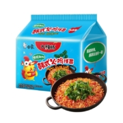 概率券、plus会员：BAIXIANG 白象 大辣娇 韩式火鸡拌面 酸辣裙带菜味 124g
