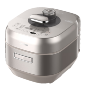 美的（Midea）速嫩感电压力锅 8分钟一道菜 家用5L IH猛火1600W顶置触控 自动排气 双钢胆高压锅电饭煲MY-S5879K