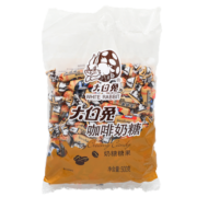 大白兔 咖啡味 奶糖 量贩简装休闲食品办公零食喜糖 上海特产 儿童礼物 500g