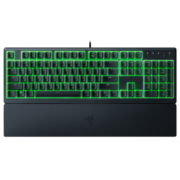 雷蛇 Razer 雨林狼蛛V3 X 轻机械游戏键盘 电竞游戏键盘 104键 带腕托 RGB单色背光灯效