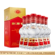 双11预售、88VIP：剑南春52度558mL*6整箱 浓香型白酒 赠52度 珍品绵竹大曲 475毫升*6 +酒具