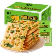 零趣 香葱苏打饼干 500g