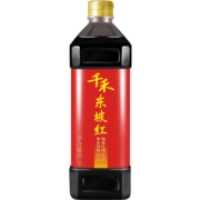 千禾 东坡红 零添加纯酿红烧特级老抽酱油 1L*2件