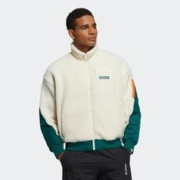 寒潮来了：adidas 阿迪达斯 男款保暖仿羊羔绒夹克外套 HC0373
