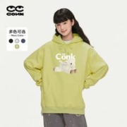 CONKLAB 小羊套头连帽卫衣男潮牌宽松情侣装外套ins春秋季重磅帽衫