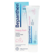 拜耳护臀膏100g Bepanthen贝乐欣宝宝新生儿婴儿红屁屁 【0添加 远离红屁屁】超值2支装