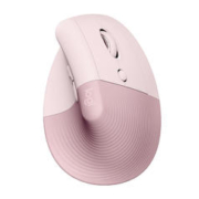logitech 罗技 人体工学蓝牙lift无线小手型鼠标 粉色
