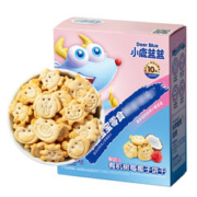 88VIP会员：小鹿蓝蓝 宝宝有机树莓椰子饼干 80g*3盒