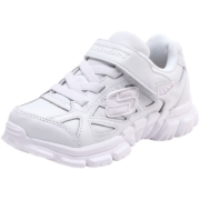 Skechers斯凯奇秋季校园儿童小白鞋童鞋男防撞魔术贴运动鞋跑鞋998095L